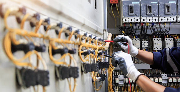 Professional Electrician technician working in Byram, CT